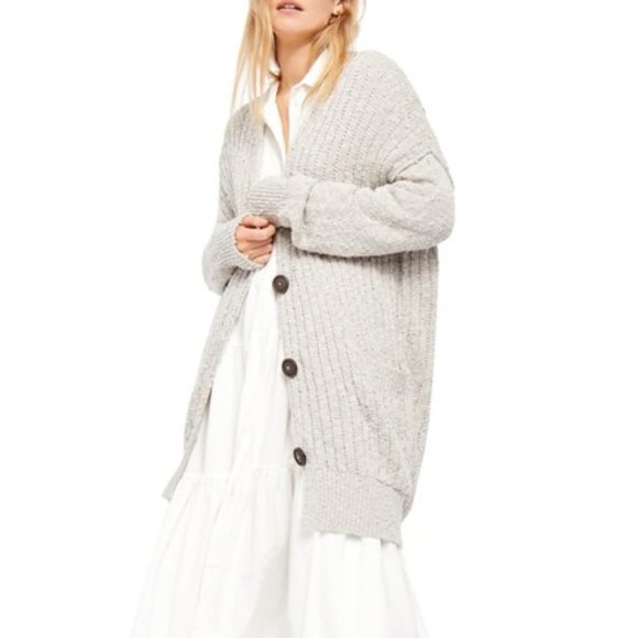 free people sunset drive slub cardigan